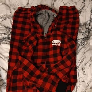 XL boys roots onesie